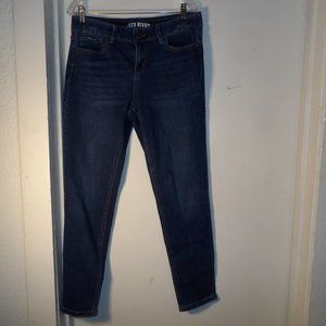 Red River Comfort Waist High Rise Skinny Jeans Sz 12